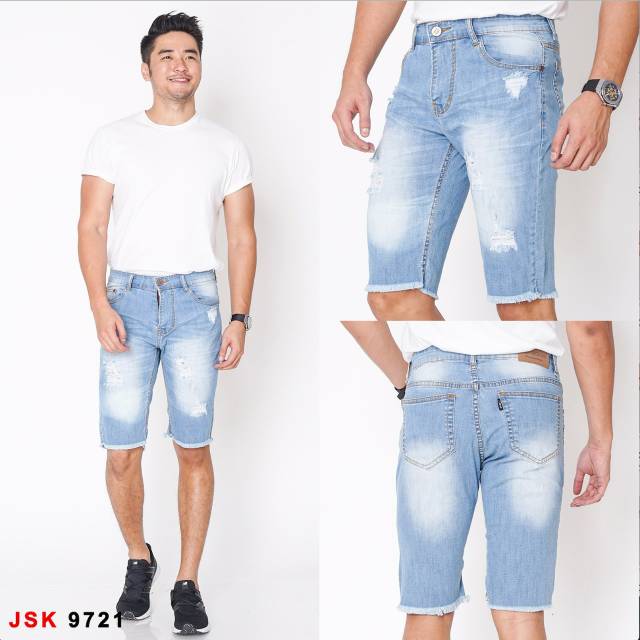 Quần Short Jean Nam 9720