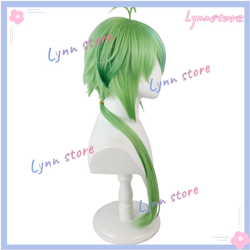 Genshin Impact Sucrose Cosplay Dài Tóc Giả Màu Xanh Lá Cây Táo Tóc Giả Cosplay Tóc Giả Chịu Nhiệt Tóc Giả Tổng Hợp Halloween