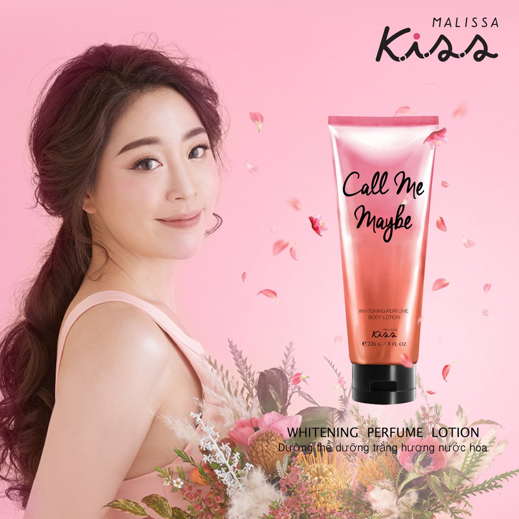 Sữa Dưỡng Trắng Da Toàn Thân Hương Nước Hoa Malissa Kiss - Hương Call Me Baby 226g | BigBuy360 - bigbuy360.vn
