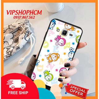 Ốp lưng SamSung J6 2018/ J6 Plus 2018/ J7/ J7 2016/ J7 Pro Hình Doremon Phiêu Lưu - viền TPU dẻo