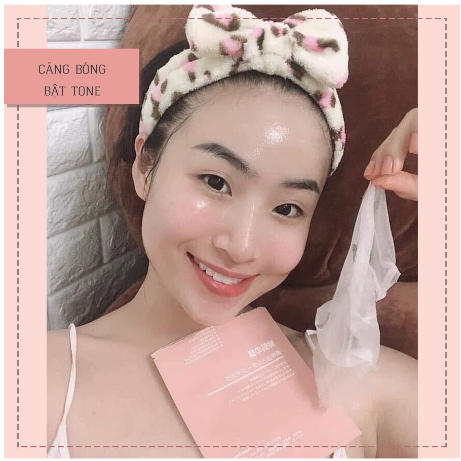 Mặt Nạ  Nhau Thai Cừu ,Mặt Nạ Tế Bào Gốc - Mask Cuống Rốn Nhật Bản Rwine Beauty( Hàng Chuẩn-Check Mã)-Nhật Bản