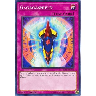 Thẻ bài Yugioh - TCG - Gagagashield / SR08-EN038'