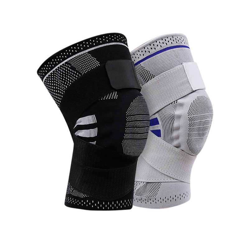 Băng Quấn Bảo Vệ Đầu Gối Bằng Silicone Tiện Dụng Khi Chơi Thể Thao