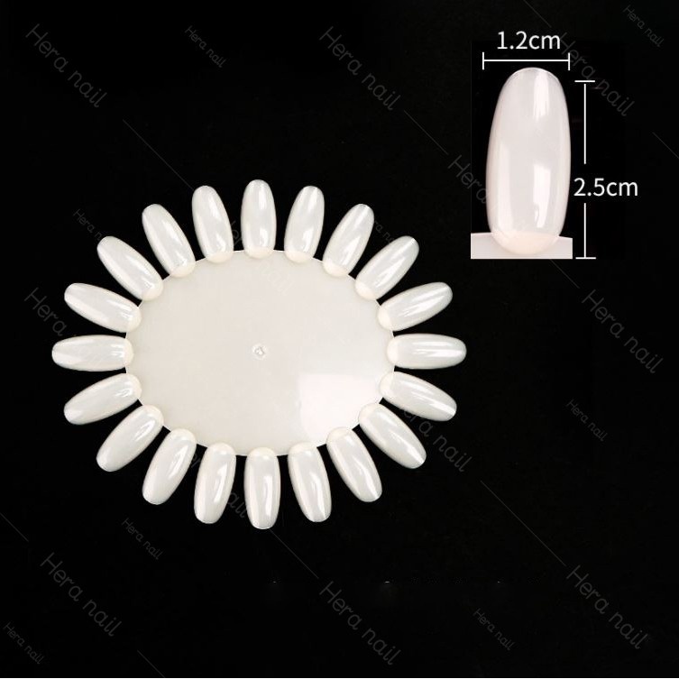 Móng mẫu tập vẽ vỉ tròn  1 Gói 200 Móng