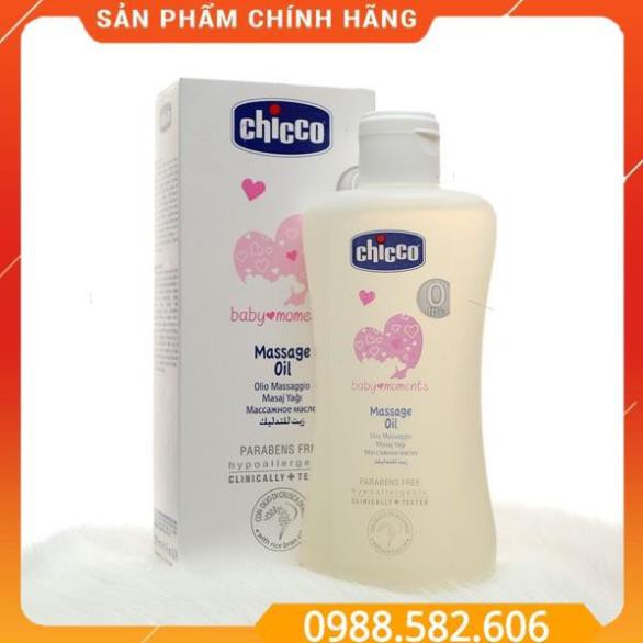 Dầu Matxa Toàn Thân Chicco Cho Bé Chiết Xuất Cám Gạo (0m+) - 200ml - 8059147053693