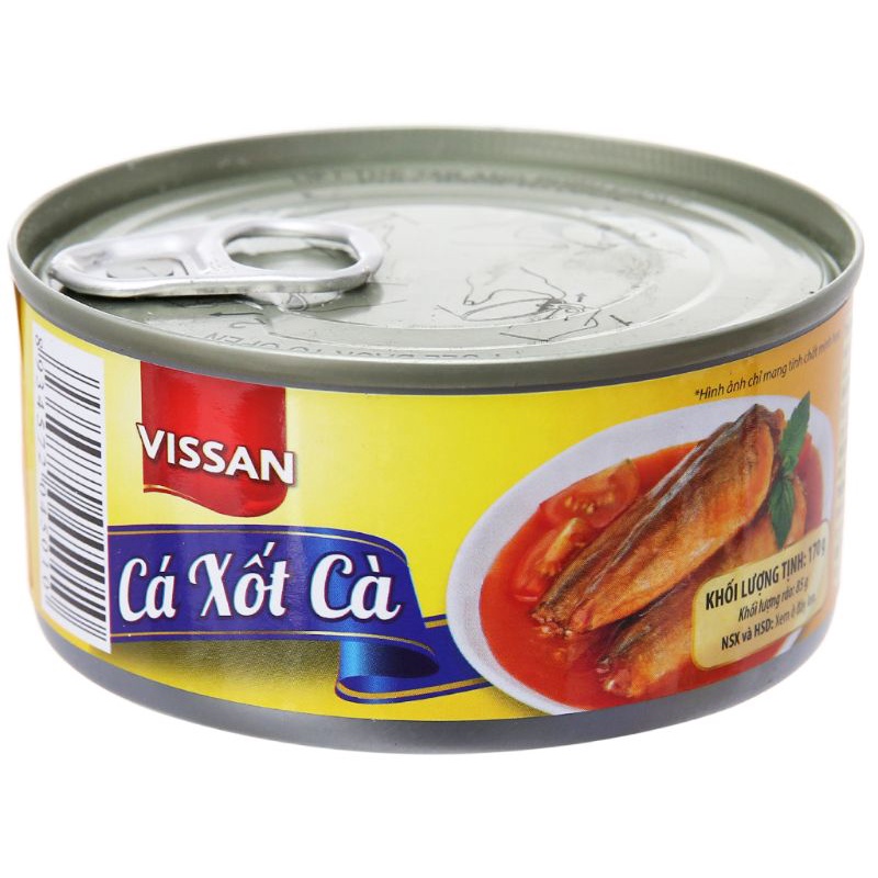 Combo 4 cá xốt cà Vissan hộp 170g - 283