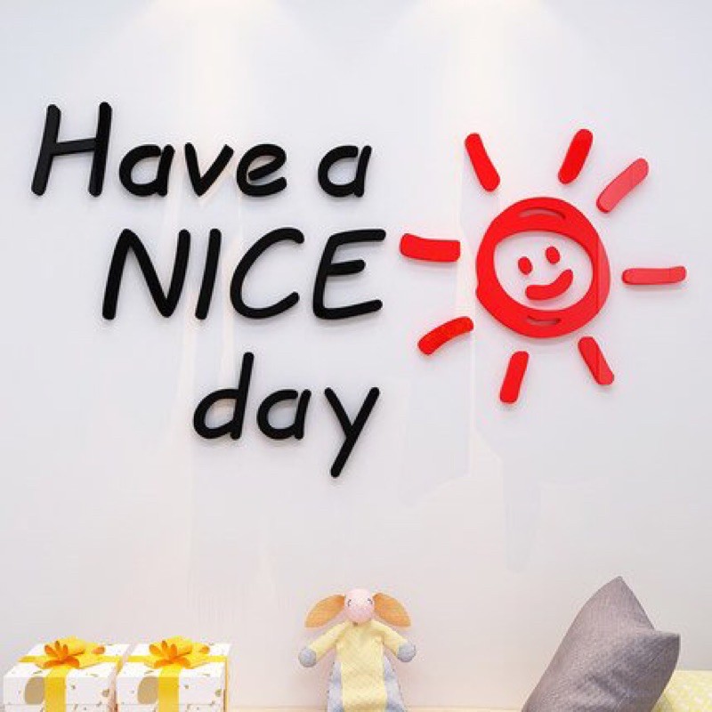 Tranh dán tường mica dán nổi time coffee trang trí quán cafe, trà sữa