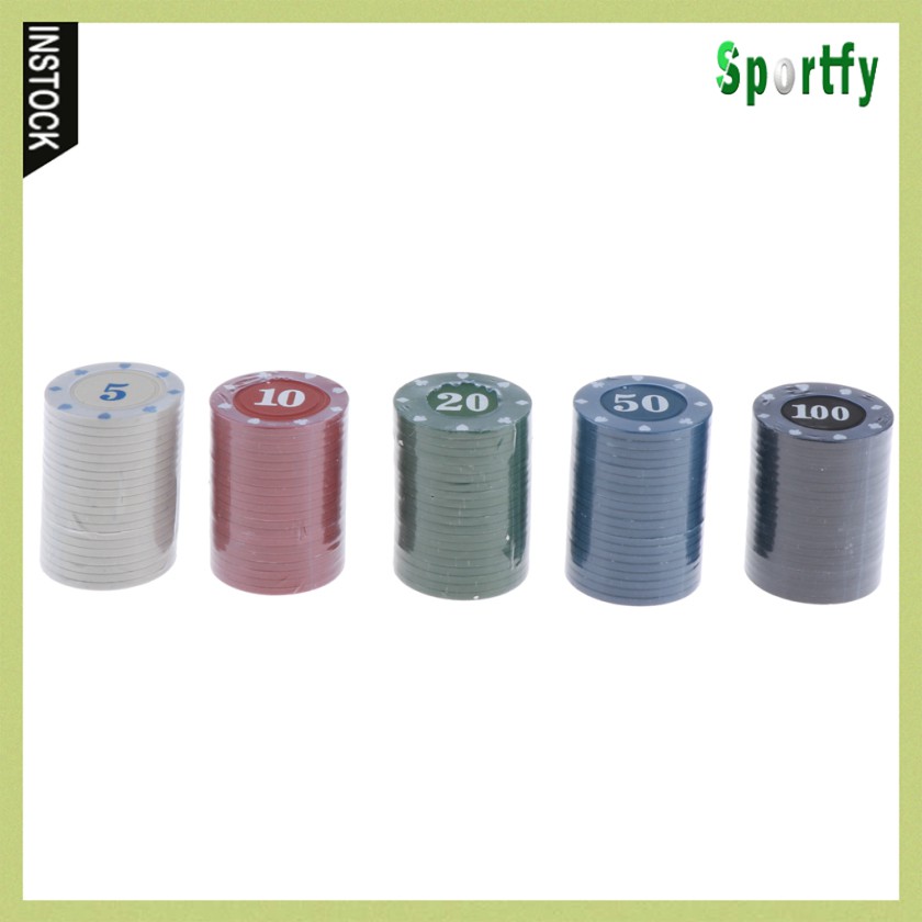 Set 100 Chip Poker 3.9cm