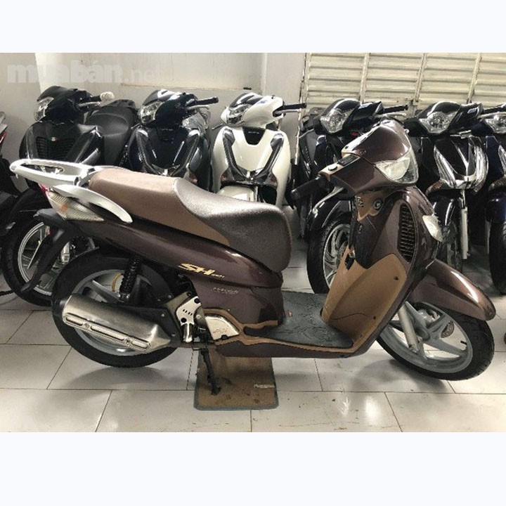 Tem nổi xe honda SH150i màu đen bạc - A264