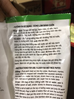 Bột bánh Cuốn Vĩnh Thuận 400gr