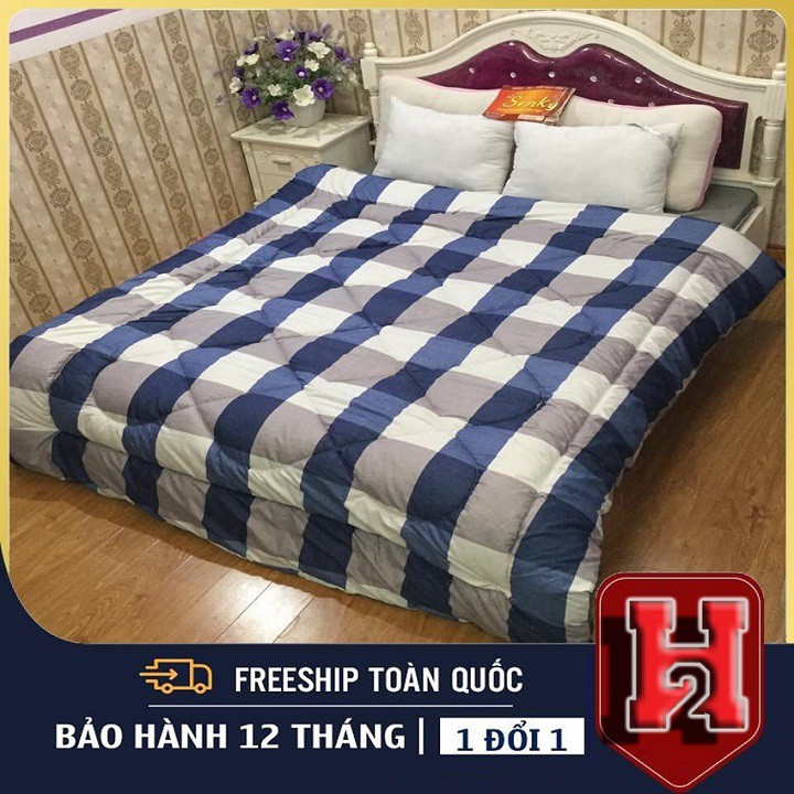 Chăn Phao POLY Cotton Loại 1. Chăn Phao Nhẹ Hàn Quốc_ Giao Mẫu Ngẫu Nhiên