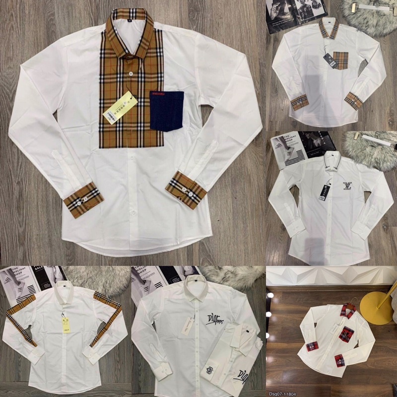 [HÀNG CAO CẤP] Áo sơ mi nam dài tay  ,chất liệu cotton thoáng mát, không nhăn, không bai xù