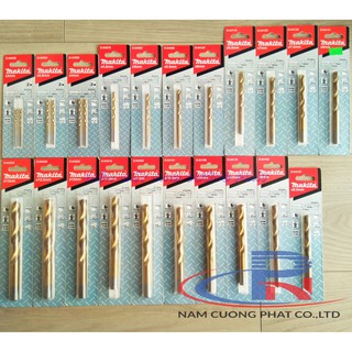 Mũi khoan kim loại HSS phủ Titan Makita