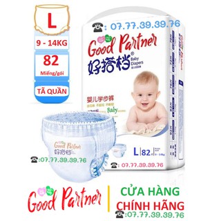 tã bỉm quần Good Partner size L 82 miếng