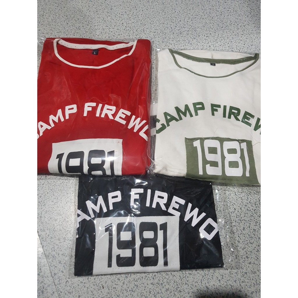 [Mã WASKT410K giảm 10K đơn 50K] Áo thun nữ AP57 camp firewo form rộng xã kho