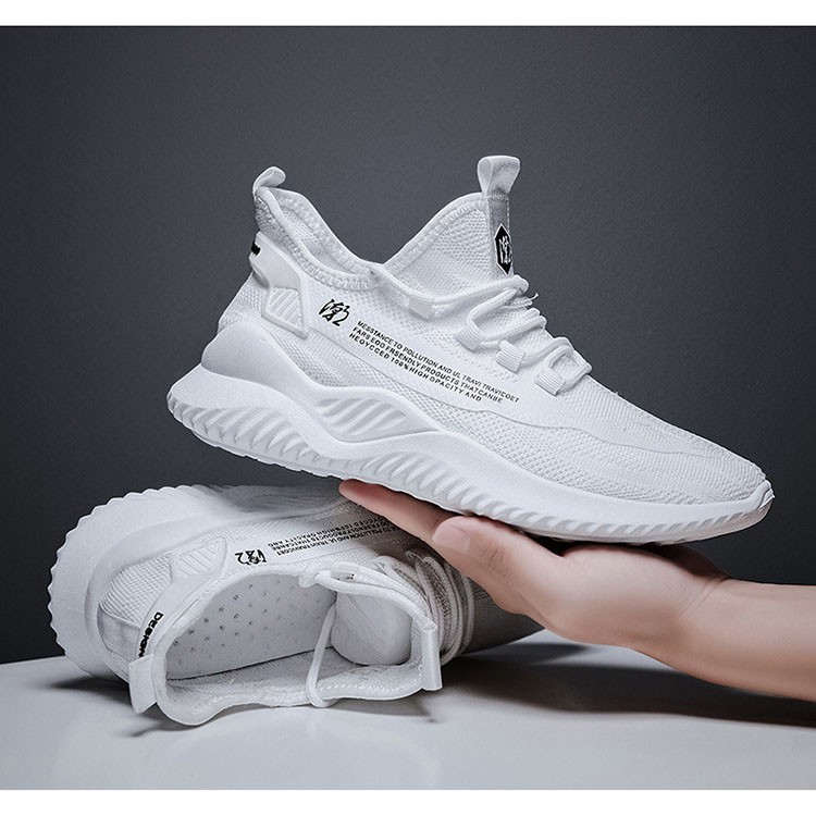 Giày sneaker nam trắng GN779 shop Gấu Nâu chuyên giày nam đẹp | BigBuy360 - bigbuy360.vn