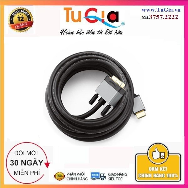 Cáp chuyển HDMI to DVI-D Ugreen 20889