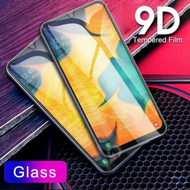 Ốp Điện Thoại Mặt Kính Cường Lực Màu Đen Cho Oppo Realme C2 Oppo A1k