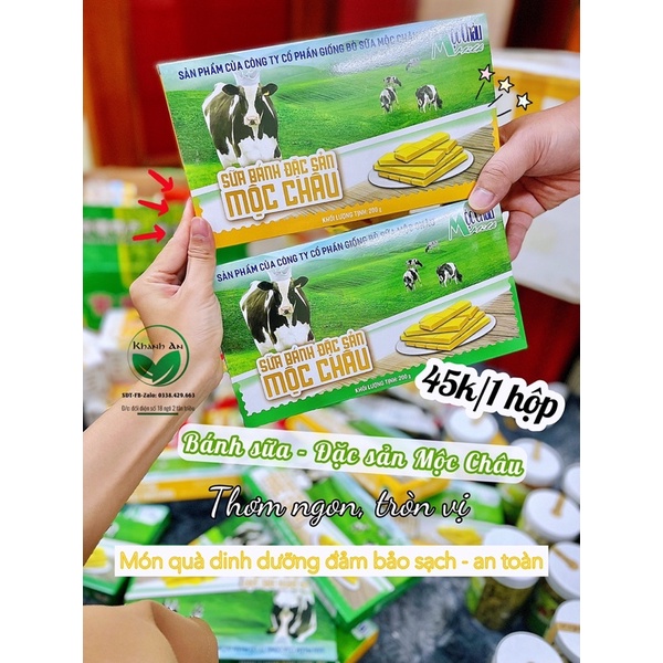 BÁNH SỮA MỘC CHÂU - Đặc sản Mộc Châu (Kèm VIDEO thật) | Nông sản Khánh An
