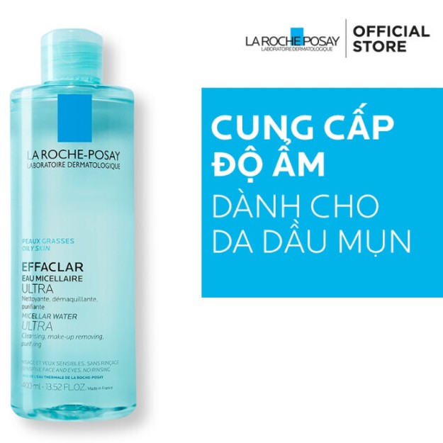 NƯỚC TẨY TRANG LAROCHE POSAY DÀNH CHO DA DẦU 400ML