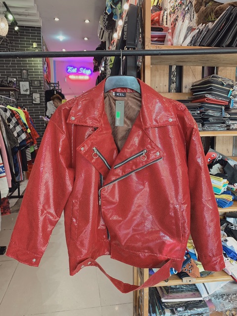 Áo khoác jacket biker