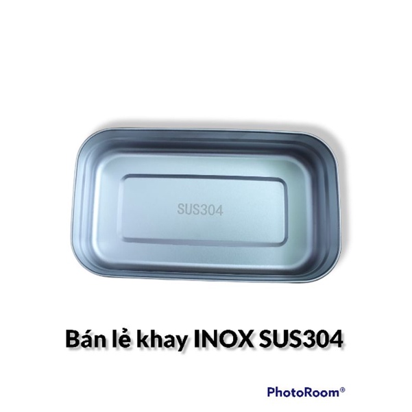 Khay INOX SUS304 và Bộ Dụng Cụ Ăn Uống Lúa Mạch PP