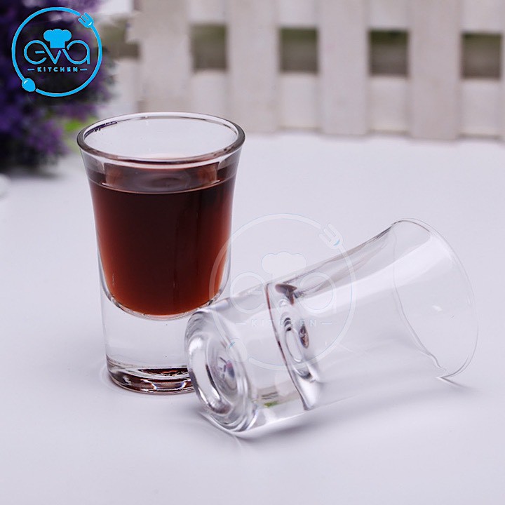 Hộp 6 Ly Thuỷ Tinh Nhỏ Dáng Ly Rượu Shot 20-34 Ml Deli EY3001 M2957