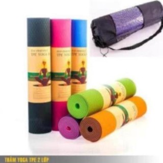 Thảm tập YOGA TPE 2 lớp dày 6mm _Htt3