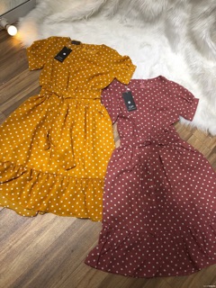 Váy đuôi cá chấm bi (big sale)