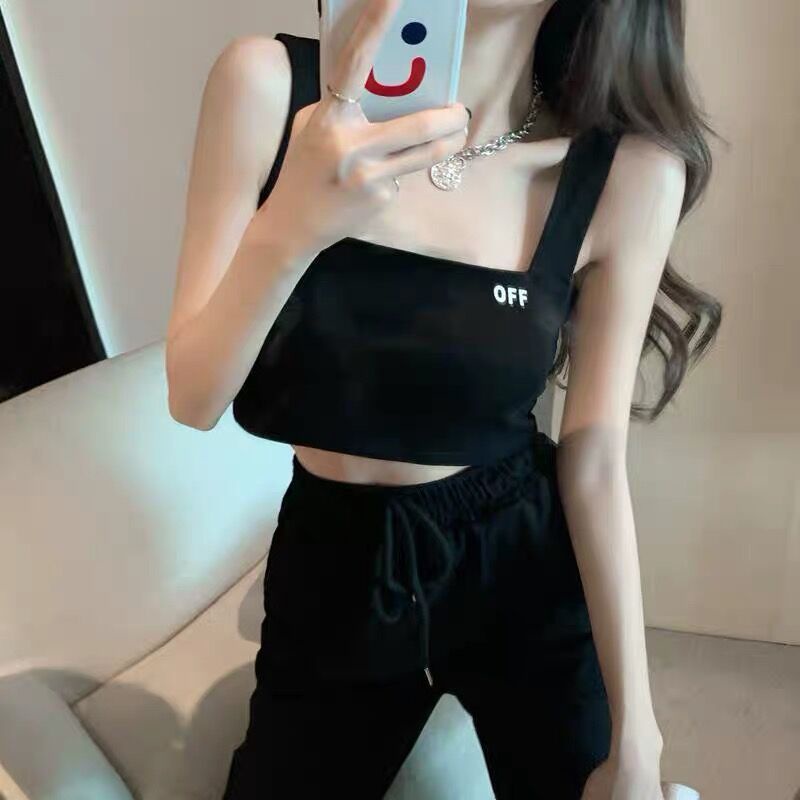 Áo Hai Dây Ngắn Ôm Dáng Thời Trang Dành Cho Nữ