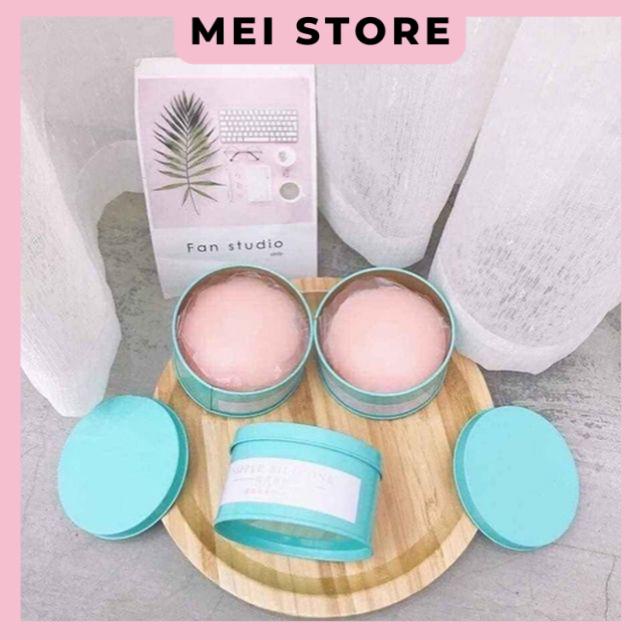 Miếng dán ngực silicon hộp sắt (5 đôi)