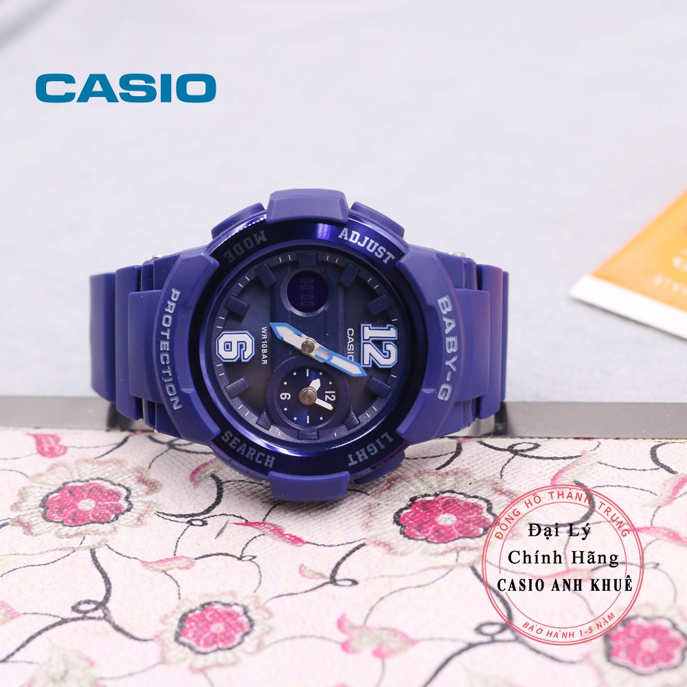 Đồng hồ nữ điện tử Casio BabyG BGA-210-2B2DR dây nhựa