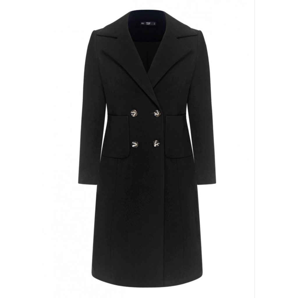 Áo khoác măng tô túi tròn A851 NỮ TNG | BigBuy360 - bigbuy360.vn