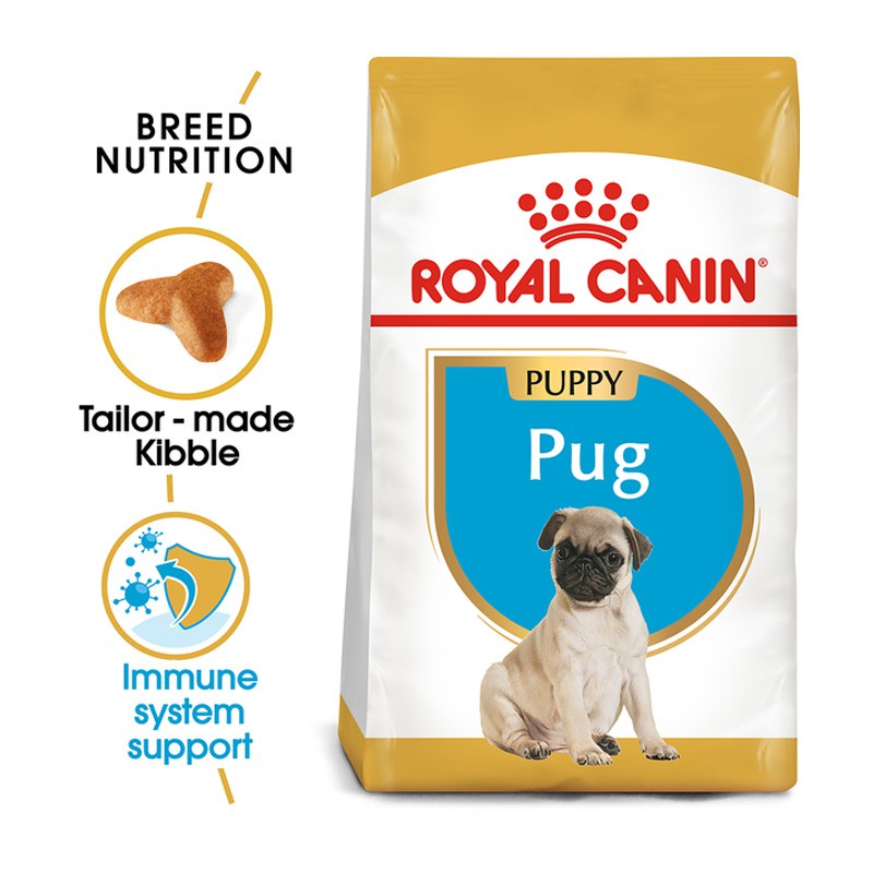 THỨC ĂN HẠT ROYAL CANIN - PUG PUPPY CHO CHÓ PUG DƯỚI 10 THÁNG