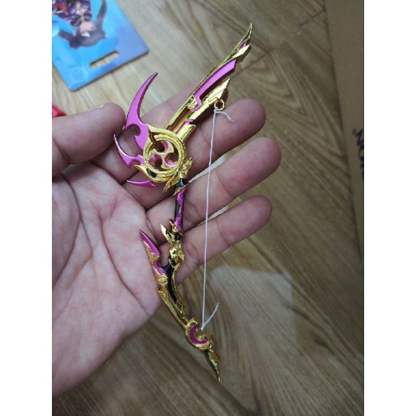 Mô hình móc khóa Sấm Sét Rung Động Genshin Impact (kèm đế)