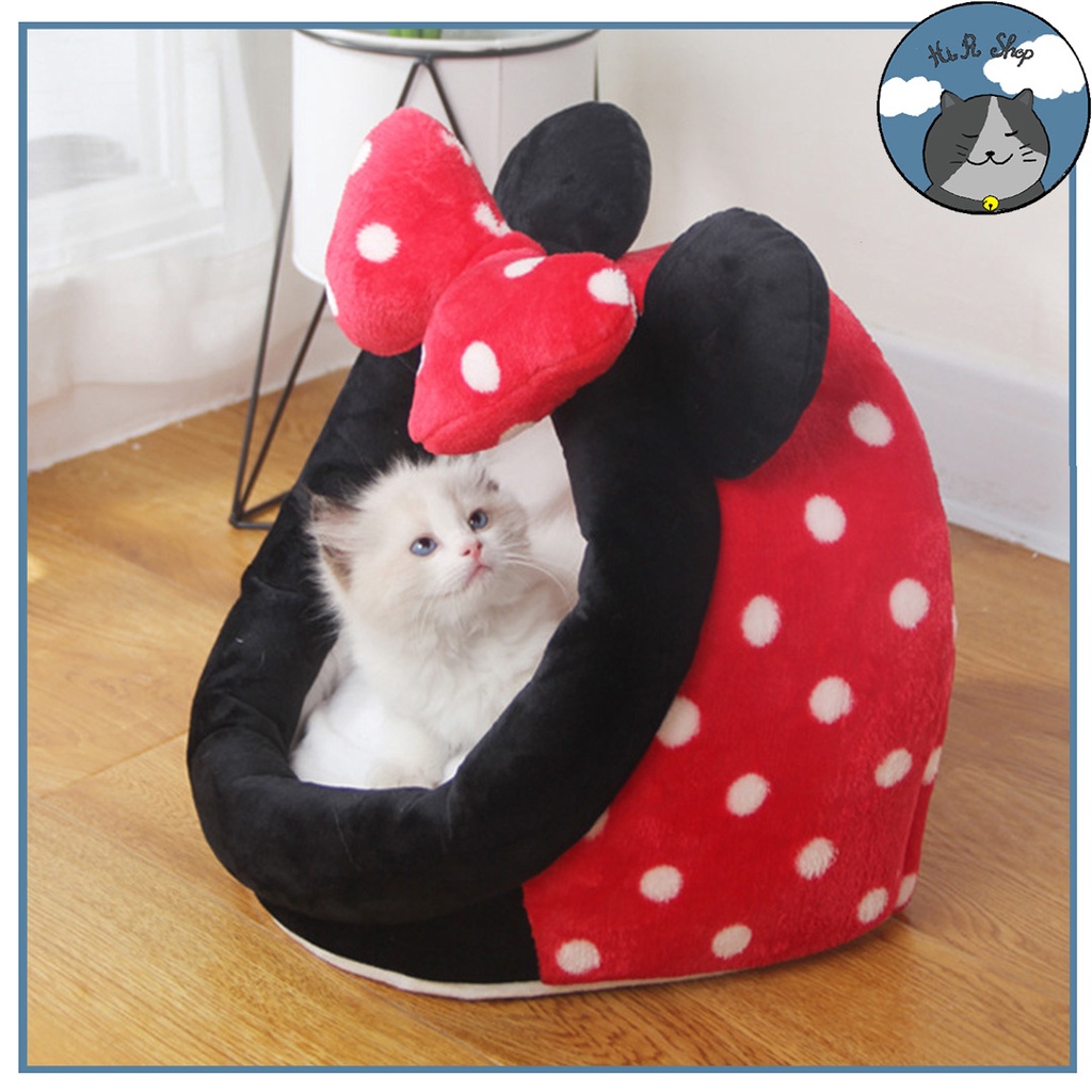 Nhà Đệm Cho Thú Cưng Cao Cấp Có Thể Tháo Rời Gấp Gọn, Làm Sạch Dễ Dàng – Ổ Cho Chó Mèo Nhiều Màu Săc