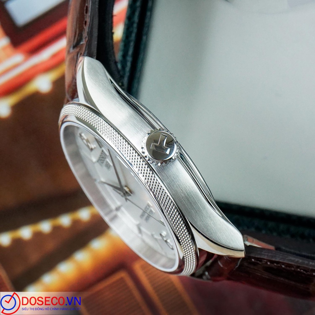 Đồng Hồ Nam Tissot Cơ Automatic Chính Hãng BALLADE POWERMATIC 80 COSC T108.408.16.037.00 Dây Da Cao Cấp TS16