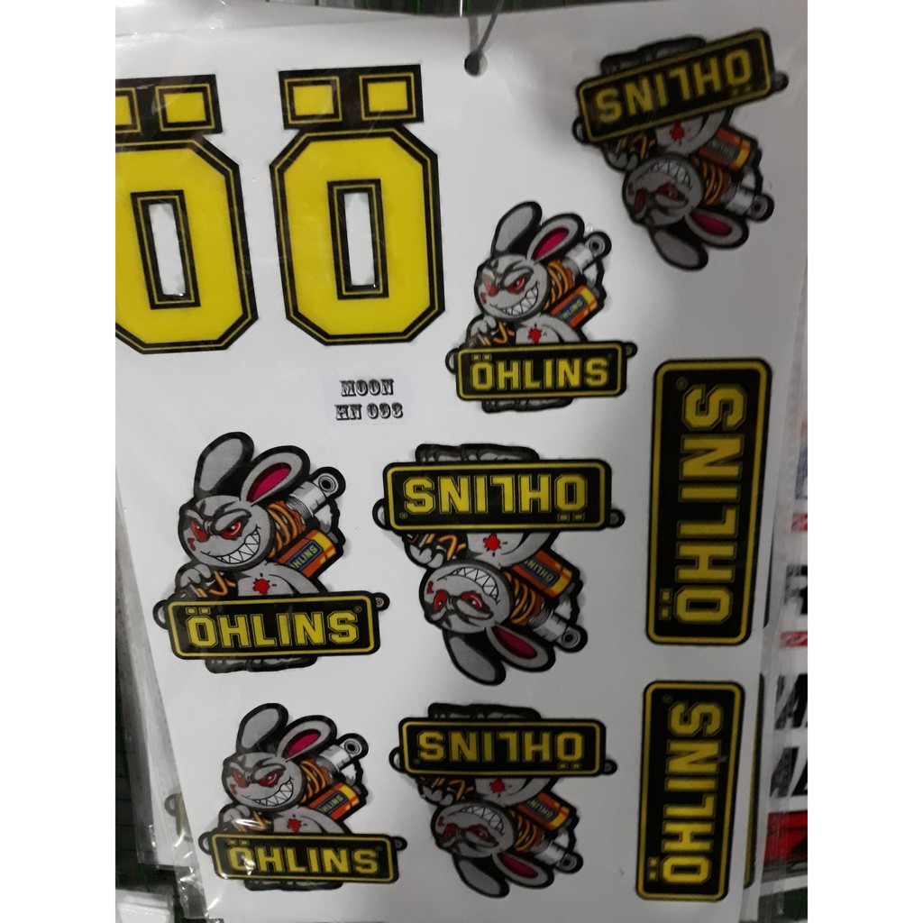 Tem logo decal - Tem nổi - Tem dán xe - 31