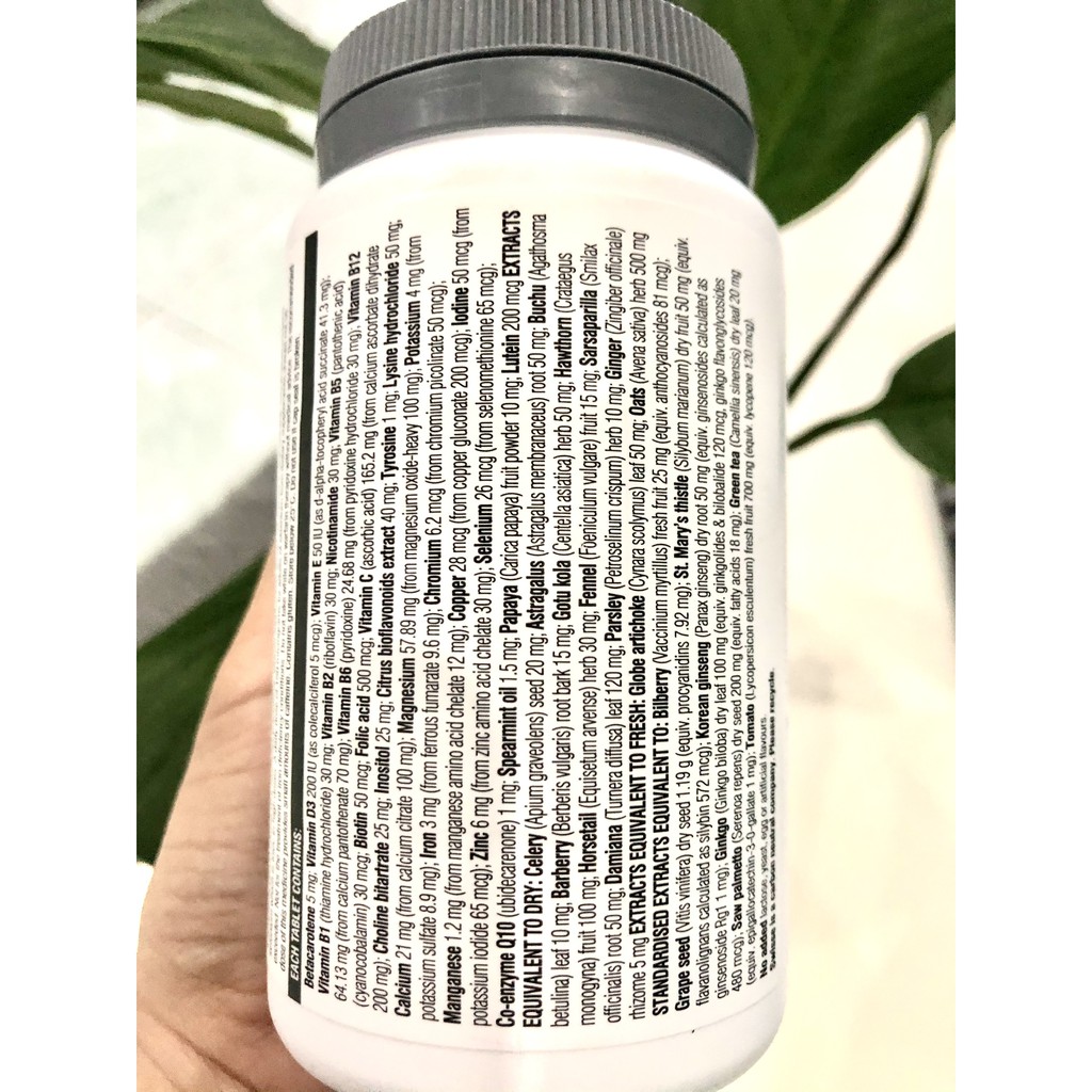 [Hàng Chuẩn ÚC] Swisse Men's Ultivite Multivitamin - 53 Vitamin TRONG 1 VIÊN dành cho Nam DATE 2022,2023 | BigBuy360 - bigbuy360.vn