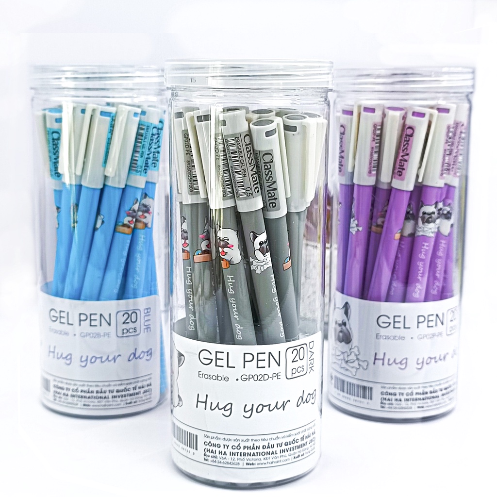 Bút Gel Xóa Được CLASSMATE An Toàn Không Độc Hại Ngòi 0.5mm GP02-PE
