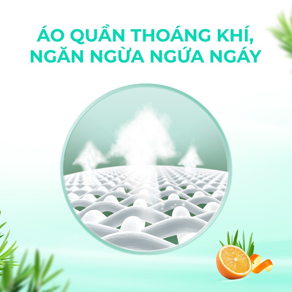 Dây 11 Gói Nước Xả Vải Comfort Kháng Khuẩn Dịu Nhẹ 20ml/gói