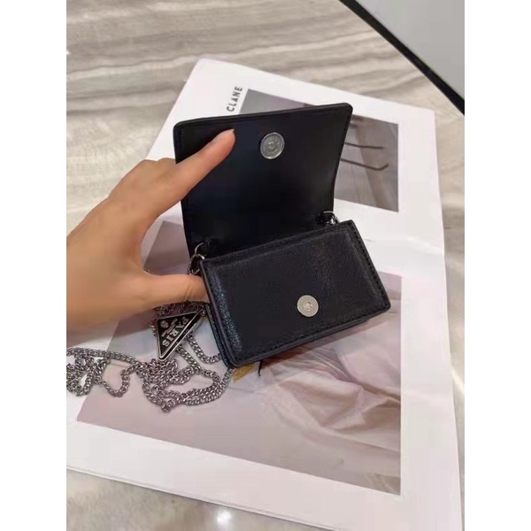 Túi Đeo Chéo Đính Đá Mini PRDA Siêu Xinh ( mã PRDM80)
