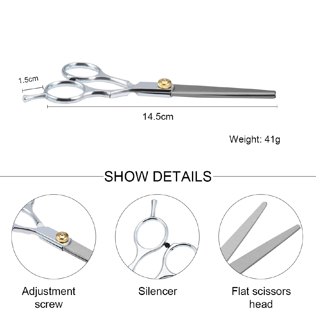 Bộ Kéo Cắt Tóc Bằng Thép Không Gỉ