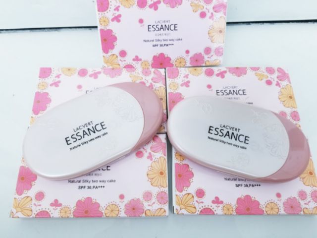🌸🌸Phấn nền trang điểm siêu mịn tự nhiên ESANCE Natural Silky Two Way Cake SPF 30/PA+++ | BigBuy360 - bigbuy360.vn