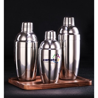 Bình lắc shaker inox pha chế cocktail trà sữa 350ml 550ml 750ml - camata - loại dày