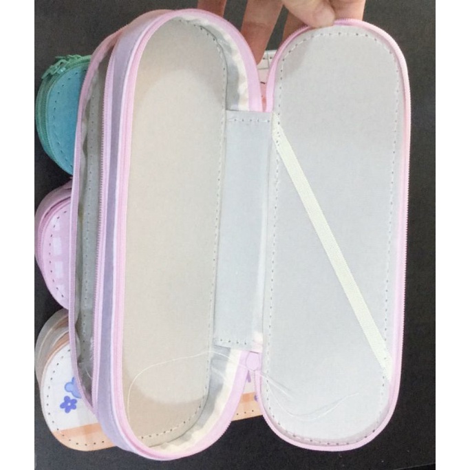 Hộp Bút / Bóp Viết Dễ Thương 2 tầng