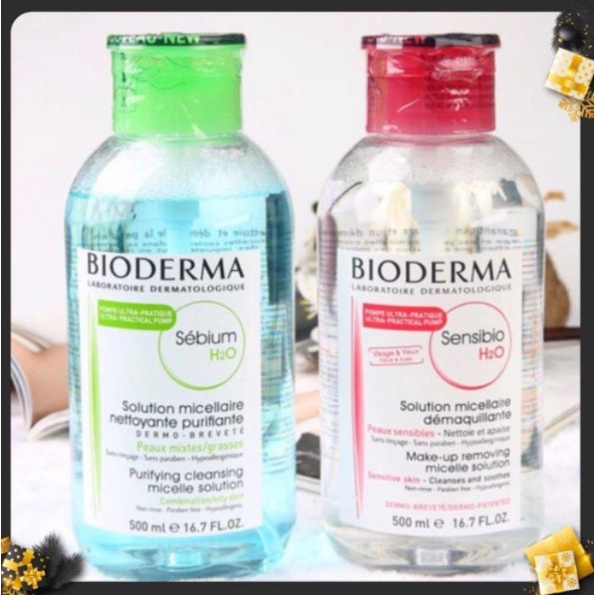 Nước tẩy trang BIODERMA Crealine H2O Solution Micellaire 500ml [ FREESHIP ] -  Hàng nhập nội địa pháp mẫu mới | BigBuy360 - bigbuy360.vn
