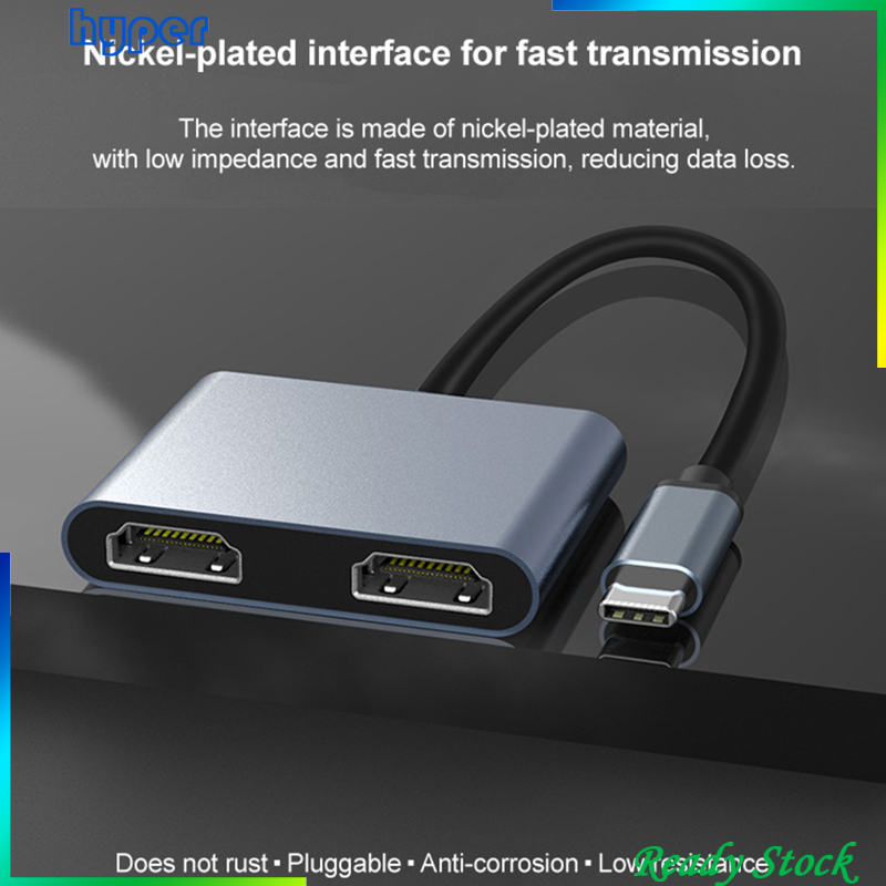 Type C Hub USB C Hub with 4K HDMI Output USB 3.0 87W PD for MacBook Pro