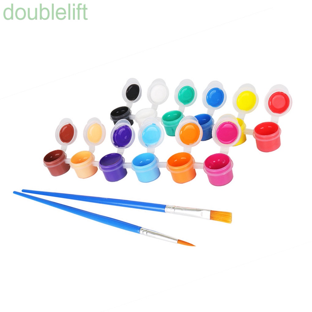 Set 12 cọ vẽ màu nước 12 màu cho bé