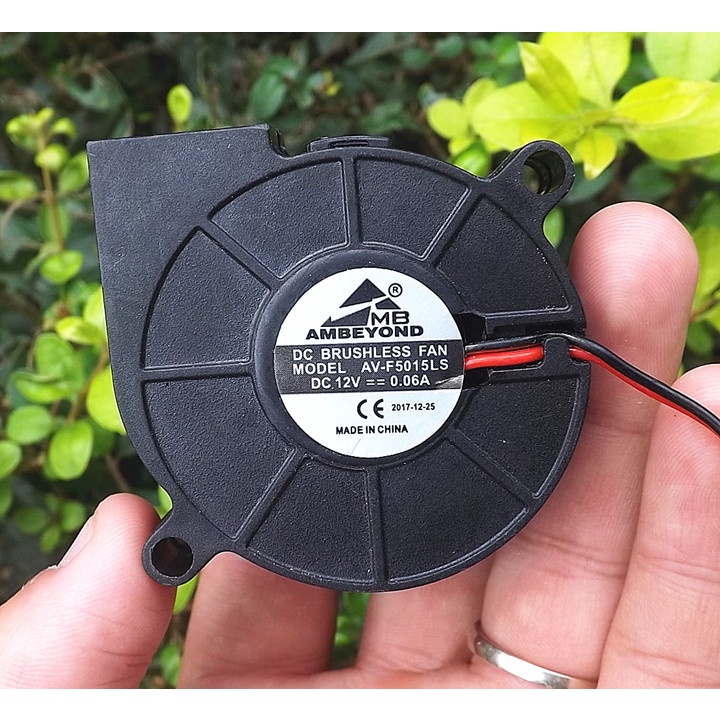 Quạt hút con sò  ly tâm DC12V